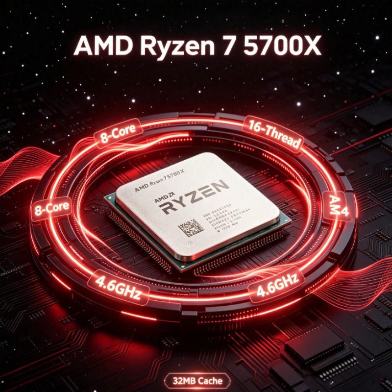 Amd Cpu Ryzen 7 - Processeur de bureau AMD Ryzen 7