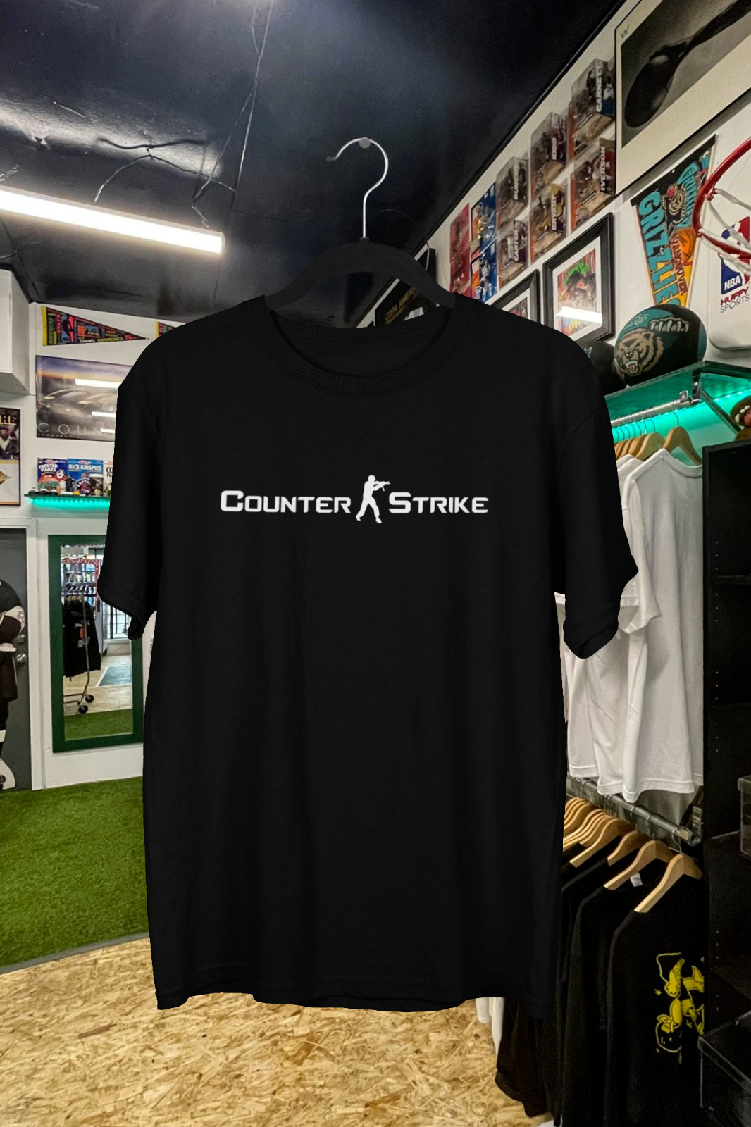 Esports Gaming Logos - T-shirt vintage avec logo textuel Counter