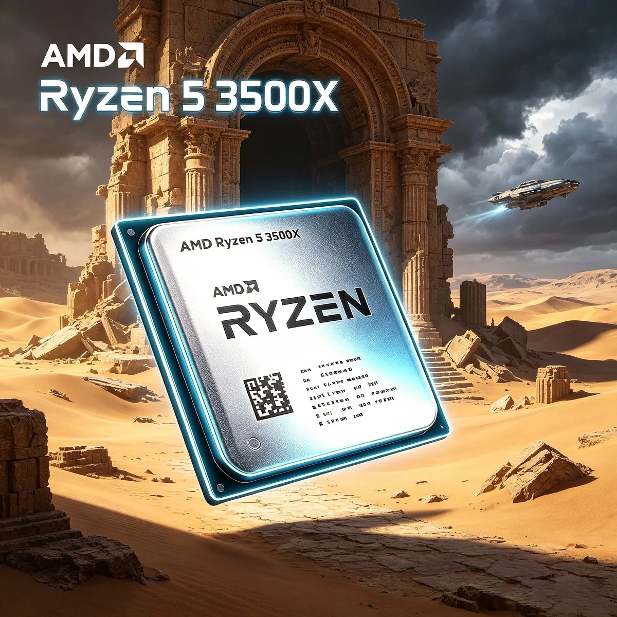 Amd Cpu Ryzen 5 - Processeur de jeu pour ordinateur de