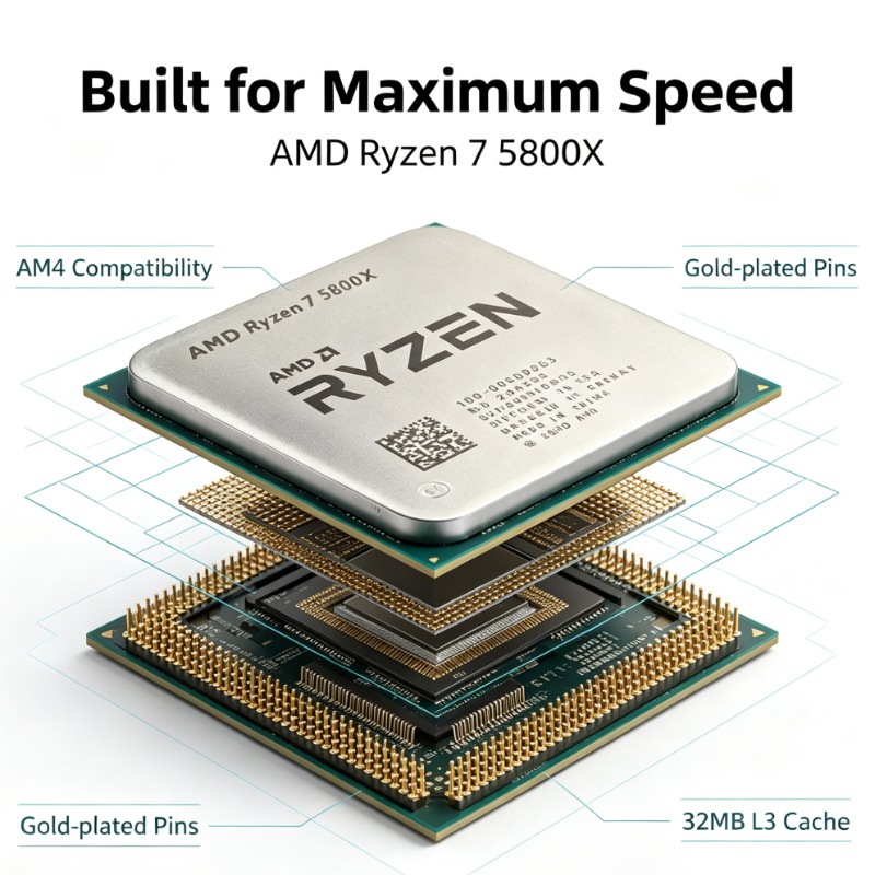 Station de travail professionn - Amd Cpu Ryzen 7 avis et prix