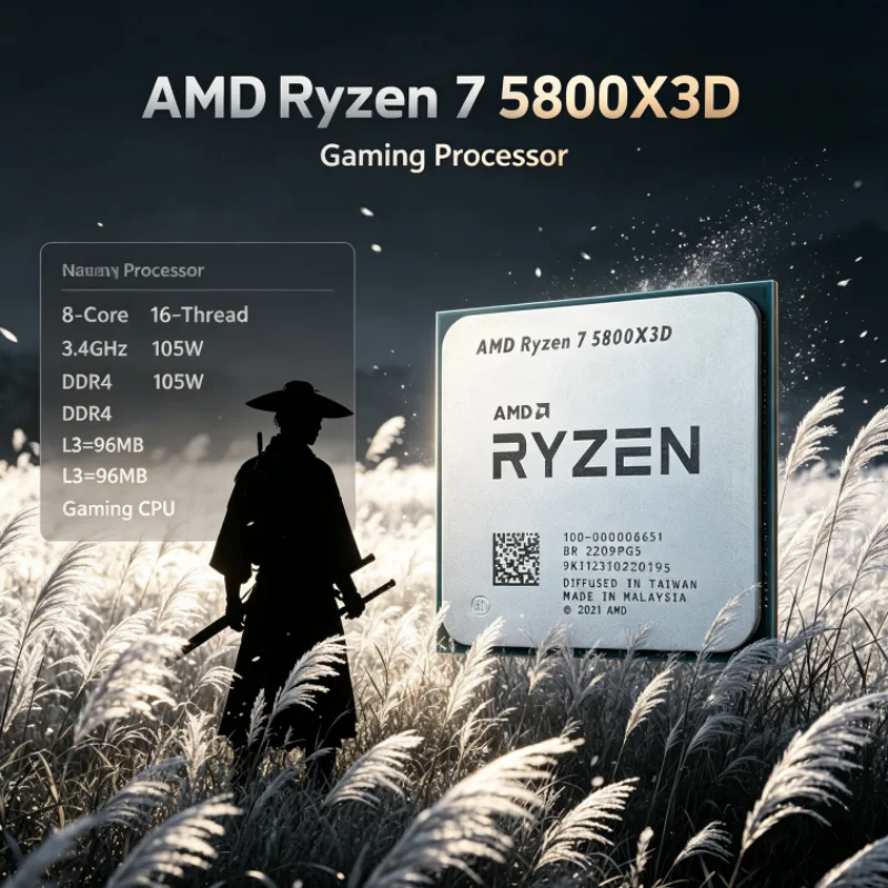 Processeur de jeu AMD R7 5800X - Amd Cpu Ryzen 7 avis et prix