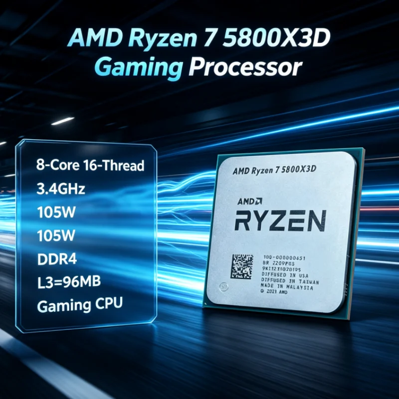 Processeur de jeu AMD R7 5800X - Amd Cpu Ryzen 7 avis et prix