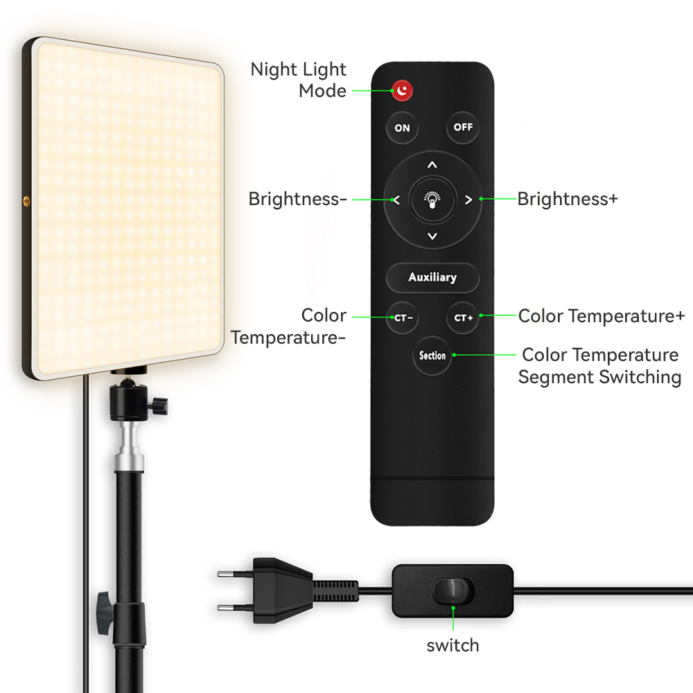 Panneau d'éclairage à intensit - Led Light Panel Stream avis et prix