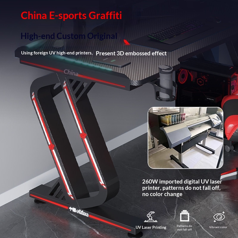 Bureau d'ordinateur double pou - Esports Gaming Table avis et prix