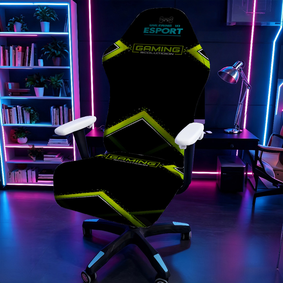 Housse de chaise de jeu hautem - Esports Gaming Logos avis et prix