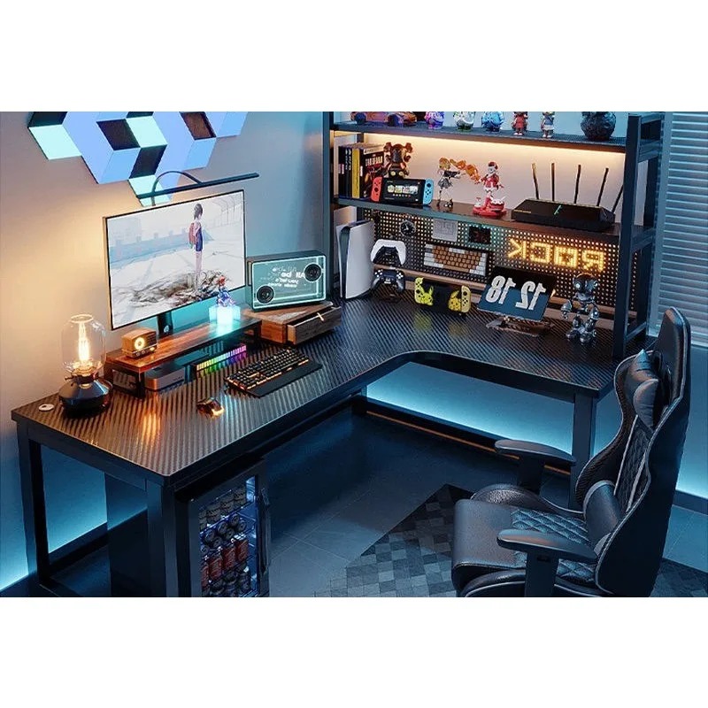 Bureau d'angle en L réglable e - Esports Gaming Table avis et prix